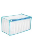 Cumpara ieftin Sac pentru spălat pantofi, alb cu albastru, 33 x 19 x 15 cm