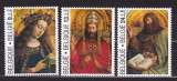 BELGIA 1986 PICTURA RELIGIOASA SERIE MNH