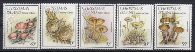 Chtistmas Islands 1984 - CIUPERCI - MNH foto