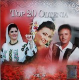 CD Top 20 Oltenia vol 4 populara compilatie Gelu Voicu Rodica Mitran Liviu Dica