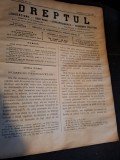 Dreptul, Revista de legislatiune, doctrina, jurisprudenta, economie politica, Anul XXXIV Nr.42 1905 - C.G.Dissescu, V.Athanasovici, Paul Negulescu, Al