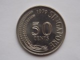 50 CENTS 1979 SINGAPORE, Asia