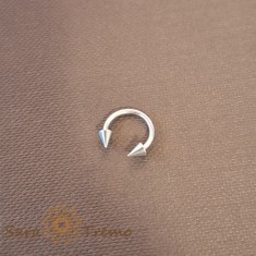 Piercing Potcoava cu Sageti Mici din Titan