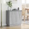 vidaXL Bufet cu raft cu ușă Gri Sonoma 71 x 34.5 x 75 cm Lemn compozit 869647