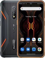 Telefon Mobil Blackview BV5200 Pro, Portocaliu, 4G, Ecran 6.1 IPS HD+, 7GB RAM (4GB + 3GB extensibil), 64GB ROM, Android 12, Helio G35, 5180mAh, 10W,