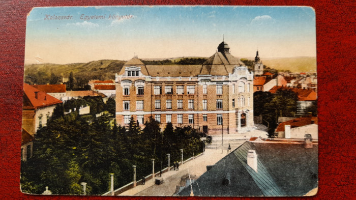Cluj-1920-Bibl. centr.universitara-francare deoseb.+cenz.ROMANA-C.P.circ.-RARA