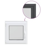 Fereastra de subsol &bdquo;RISOR&rdquo; 50x50 cm oscilo-batanta DIN stanga antracit