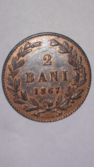 2 bani 1867 H foto