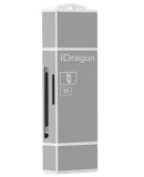 Card Reader iUni Lightning + MicroUSB OTG, Memorie Externa pentru dispozitive iOS si Android, Silver