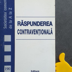 Raspunderea contraventionala Doru Bajan