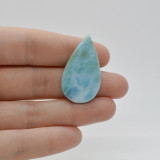 Cabochon larimar 34x19x4mm c35