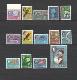 ST HELENA 1961 DEFINITIVE FAUNA PESTI FLORI MNH