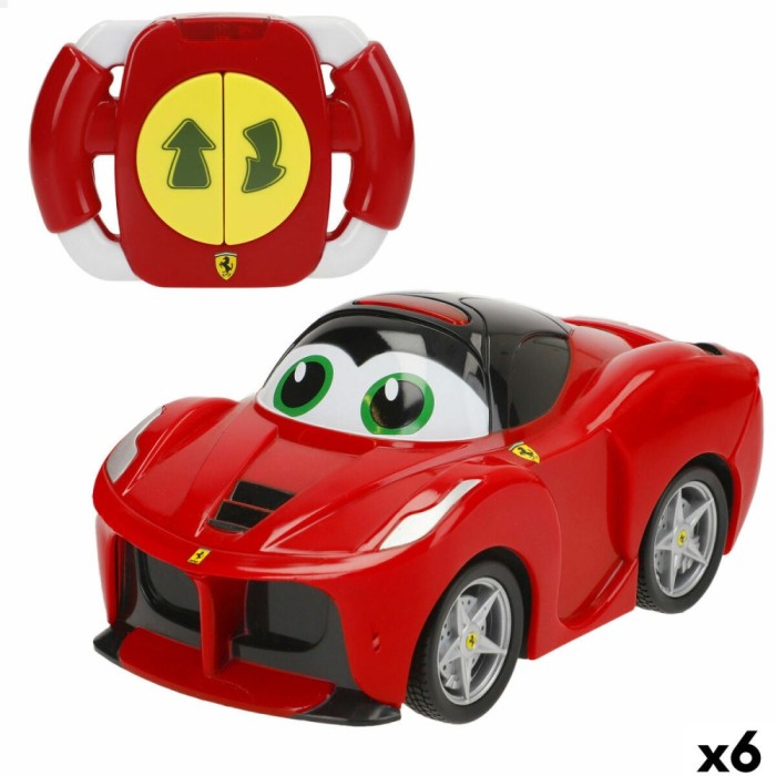 Mașină Radio Control Ferrari 13 x 6,5 x 7,5 cm (6 Unități)