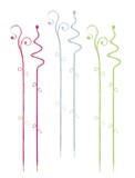 Suport orhidee COUBI ISTC01, 60 cm, transparent (tija de sustinere) &ndash; Prosperplast