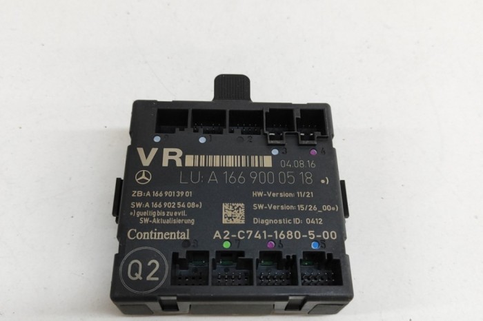 Modul de control ușă dreapta față MERCEDES-BENZ B W246, W242 2016 OEM: A1669000518,A1669013901,A1669025408,A2C7411680500 | 24922970