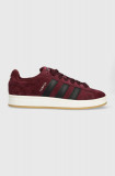 Cumpara ieftin adidas Originals sneakers din piele &icirc;ntoarsă Campus 00s culoarea bordo, IF8765