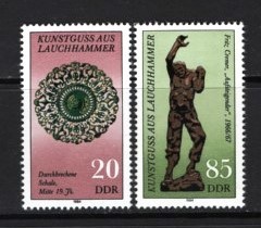 GERMANIA (DDR) 1984 &amp;ndash; ARTA. STATUIE, SERIE MNH, DR23 foto