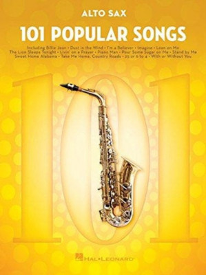 101 Popular Songs: For Alto Sax foto