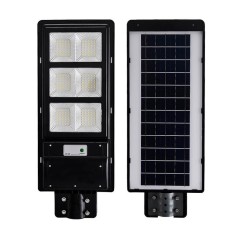 Lampa solara LED cu senzor de miscare, 210 SMD, 150W foto