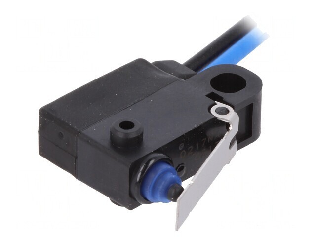 Micro&icirc;ntrerupător cu manetă 0,1A/125VAC 2A/12VDC
