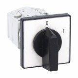 Intrerupator 20A 5kw 0-1 ON-OFF 3 poli IP40 industrial incastrabil cu came PACO pentru tablouri cu protectie la atingere directa, KONCAR