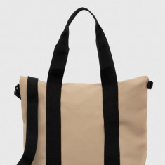 Rains geantă 14160 Tote Bags culoarea bej