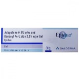 Gel Ingrijire Ten, Galderma, Epiduo, Anti-Acnee, Adapalena 0.1% Peroxid de Benzoil 2.5%, 30gr