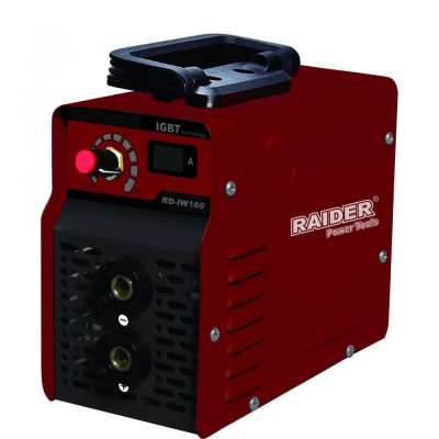 Aparat de sudura invertor cu accesorii 120A RD-IW160, Raider 077209 foto