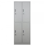Vestiar metalic Premium 4 usi (2x2) 600x500x1800 mm (LxlxH), Neasamblat, PLUS