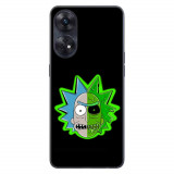 Husa compatibila cu Oppo Reno8 T 4G Silicon Gel Tpu Model Rick And Morty Alien