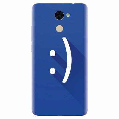 Husa silicon pentru Huawei Enjoy 7 Plus, Smile foto