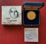 Moneda comemorativa - 5 Euro &quot;Anna Magnani&quot;, Italia, 2008 - Proof - G 3961, Europa