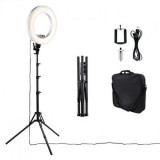 Cumpara ieftin Lampa Circulara cu TELECOMANDA ,Ring Light 45cm, 512 led-uri - kit complet