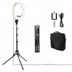 Lampa Circulara cu TELECOMANDA ,Ring Light 45cm, 512 led-uri - kit complet