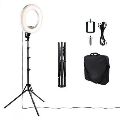 Lampa Circulara cu TELECOMANDA ,Ring Light 45cm, 512 led-uri - kit complet foto