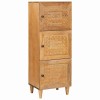 Bufet cu raft Maro deschis 40 x 33 x 110 cm Lemn masiv de mango