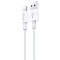 Cablu Date si Incarcare USB la USB Type-C Usams U44, 5A Fast Charging, 1.2 m, Gri SJ408USB01