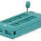 Soclu Circuite Integrate ZIF DIP28 THT 50VDC