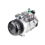 Compresor aer conditionat Mercedes Clasa C W203, 2000-2007, motor C240; 2.6 V6, 125kw, benzina, rola curea 110 mm, 6 caneluri, de tip Denso: 6SBU16C