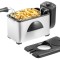 Friteuza cu ulei LENTZ 10200, 3 litri, 2000 W, termostat cu reglare continua