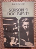G. CALINESCU - SCRISORI SI DOCUMENTE