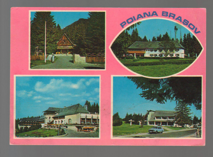 CPIB 17297 CARTE POSTALA - POIANA BRASOV. MOZAIC