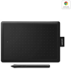 Tableta grafica Wacom CTL-472-N One Small Negru/Rosu foto