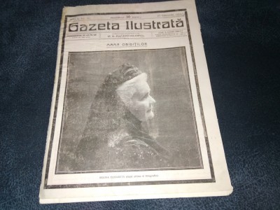 REVISTA GAZETA ILUSTRATA 27 FEBRUARIE 1916 foto