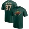Minnesota Wild tricou de bărbați Kirill Kaprizov #97 Authentic Stack Name &amp;amp; Number - XL