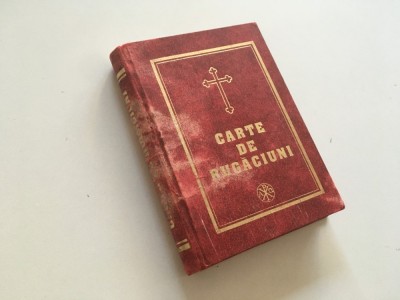 CARTE DE RUGACIUNI EDITIA IBM AL BOR 2007 COLABORATOR BARTOLOMEU ANANIA foto