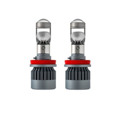 Bec LED auto H11 3800lm 6000K alb rece Canbus set 2 bucati Cod: NL19PRO-H11 Automotive TrustedCars foto