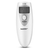 Alcool tester JustZEN WE01 etilotest portabil acuratete +/- 0.01% BAC display LCD nu necesita consumabile alb