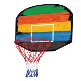 Panou Baschet Exterior, My Basketball, Multicolor, Dimensiuni 80x60cm, Include Coș și Fileu, Oem