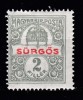 ✅ ( S20 ) Ungaria 1916 " Marca Express " , serie Mi.180 , mici sarniere/guma originala , MH, Stampilat